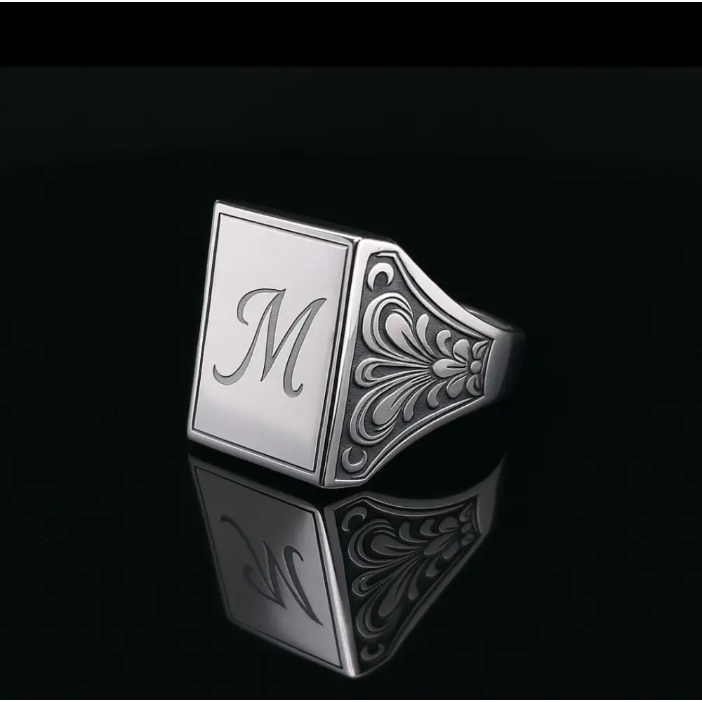 The Imperium Ring – Ring Sterling Silver Silver 63 by Flor de Oro | Customizable Luxury Jewelry