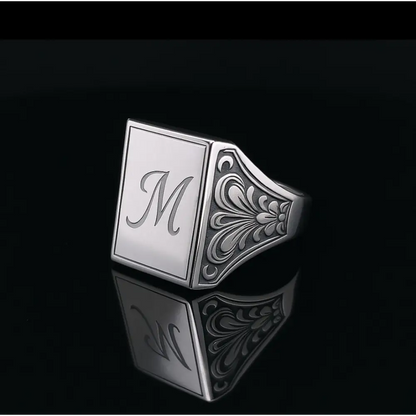 The Imperium Ring – Ring Sterling Silver Silver 63 by Flor de Oro | Customizable Luxury Jewelry